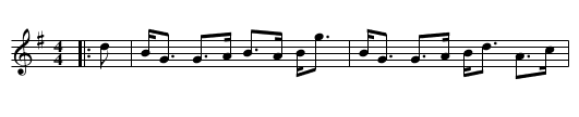Hielan Donald Kissed Kitty - staff notation