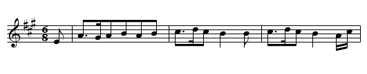 HIER SITZ ICH AUF ROSEN MIT VEILCHEN BEKRAENZT - staff notation