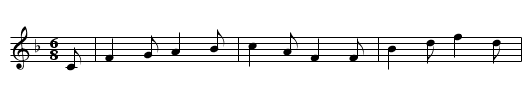 HIER UNTER DIESEM BAEUMELEIN - staff notation