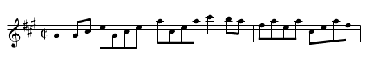 Higgins' Best - staff notation