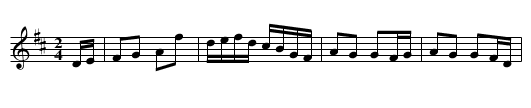 High Cauled Cap, The - staff notation