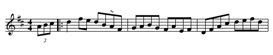High Hills Of Larghey, The - staff notation