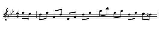 High Level hornpipe, The - staff notation