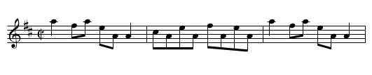 High Reel, The - staff notation
