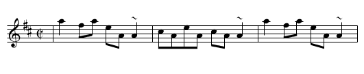 High Reel, The - staff notation