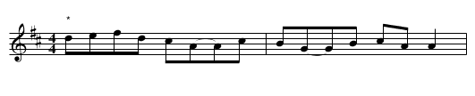 High Road to Gallaway. JWDM.02, The - staff notation