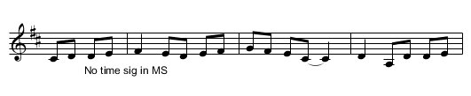 High Way to Dublin. TCo.02, The - staff notation
