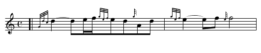 HIGHLAND CATHEDRAL - staff notation