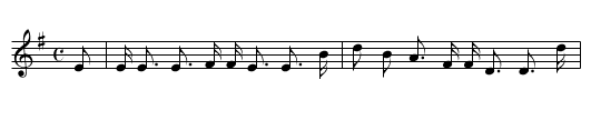 HIGHLAND HARRY - staff notation