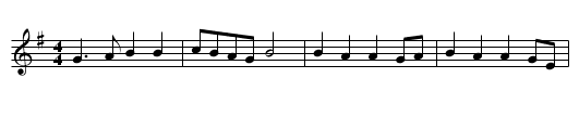 Highland laddie - staff notation