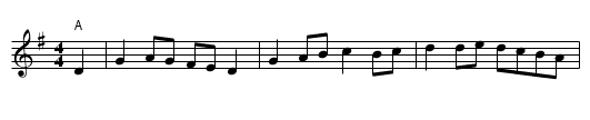 Highland Mary - Bampton - staff notation