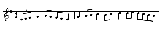 Highland Mary - staff notation