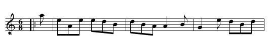 Highland Quickstep - staff notation