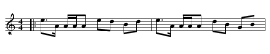 Highland Rant - staff notation