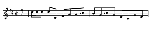 Highland Reel. Ru1.129, The - staff notation