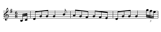 Highland Troop, The - staff notation