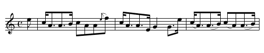 Highland Watch, The  - staff notation