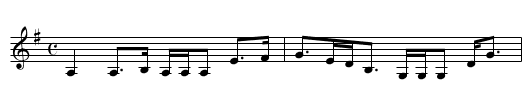 Highlander's Farewell to Ireland, The  - staff notation