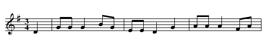 Highway Man - Townsend - staff notation