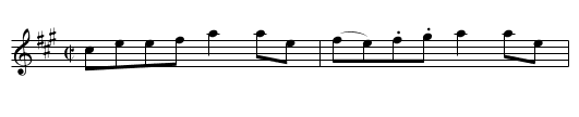 Highway to Linton, The - staff notation