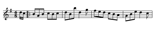 Hill House - staff notation