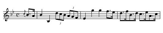 HILL, NEWCASTLE - staff notation