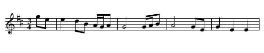 Hill of Skreen, The - staff notation