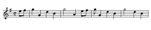 Hilland Lilt [2] - staff notation
