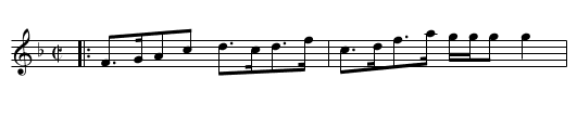 Hilligsburghs Strathpey - staff notation