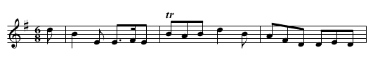 Hills of Glenorchy [1], The - staff notation