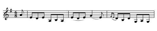 Hills of Glenorchy, The - staff notation
