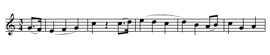 Hir oes I Fair - staff notation