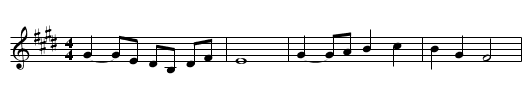 Hitch Hike Blues - staff notation