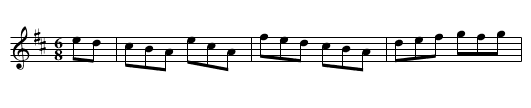 Hiudai Gallagher's March - staff notation