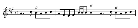Hoch Hey Johnny Lad - staff notation