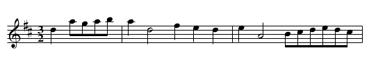 Hodgsdon Square - staff notation