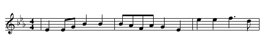 HOERT IHR HERRN UND LASST EUCH SAGEN - staff notation