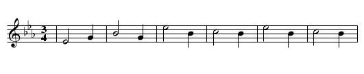 HOERT IHR HERRN UND LASST EUCH SAGEN - staff notation