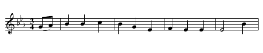 Hoffder Hywell Sele - staff notation