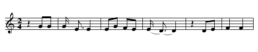 Hold My Hand, Lord Jesus - staff notation