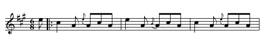 Holey Ha'Penny, The - staff notation