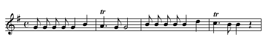 Hollow Drum. Ya.58, The - staff notation