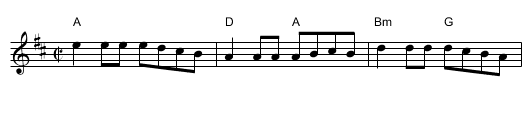 Home Alone - staff notation