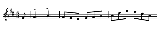 Home to Bally Cashen - staff notation