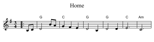 Home - staff notation