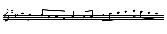 Honey-Moon Reel [1] - staff notation