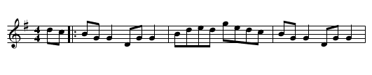 Honeymoon Reel, The - staff notation