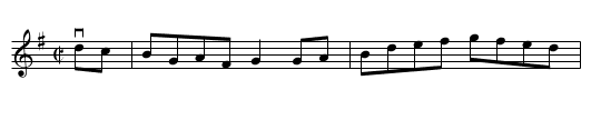 Honey-Moon -- Reel - staff notation