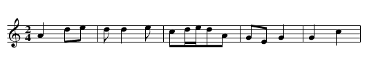 Hongqi chabian dabieshan - staff notation