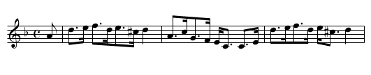 Honorable John Leslie Melville - staff notation